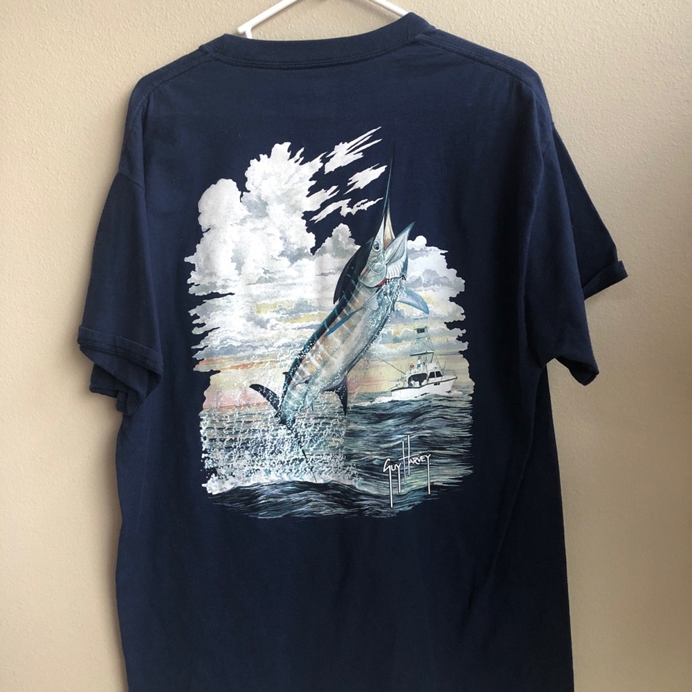 Worn once - Guy Harvey - Bluewater shit